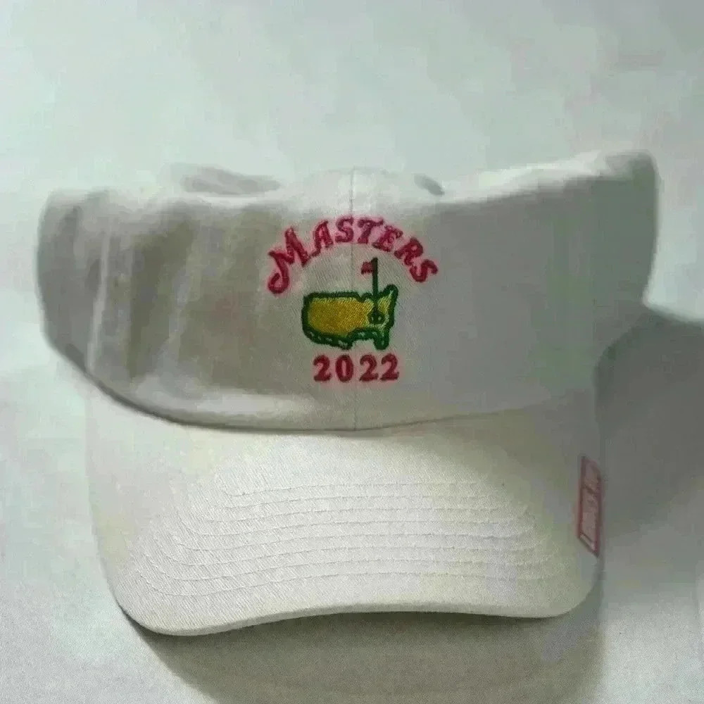 NWT - 2022 Women's Masters Golf White w/Pink Hat